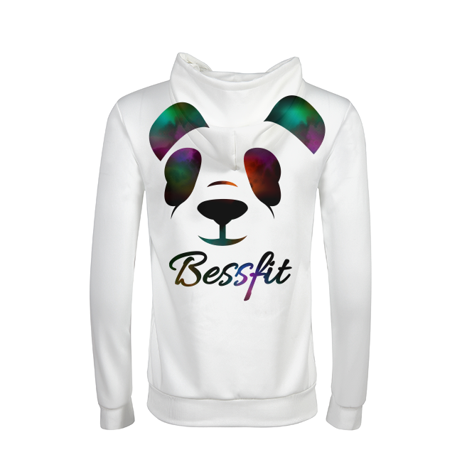 Panda Expression MENS ALL-OVER PRINT HOODIE