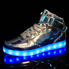 Golden / Silver LED Sneakers
