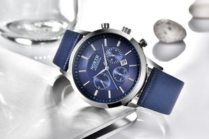 North Blue Luxury Casual Military Quartz Wristwatch